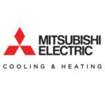 mitsubishi electric cooling & heating logo