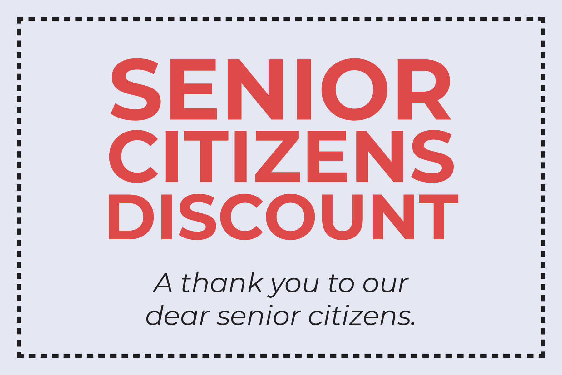 senior citizens discount hvac coupon