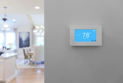 Thermostat set to 78 degrees fahrenheit.